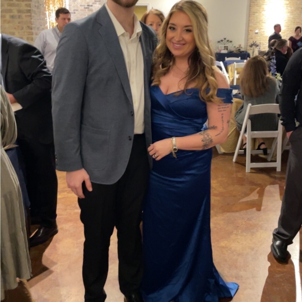 David’s bridal bridesmaids dress